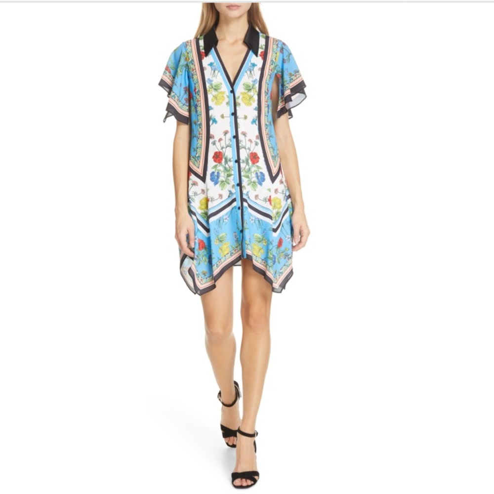 Alice + Olivia Conner Handkerchief dress - Picture 3 of 10